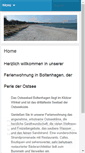 Mobile Screenshot of fewoboltenhagen.com